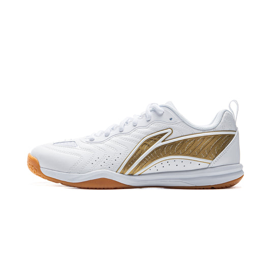 Tischtennis Schuh Hawk Eye 3.0 - weiß/gold - APPV003-4