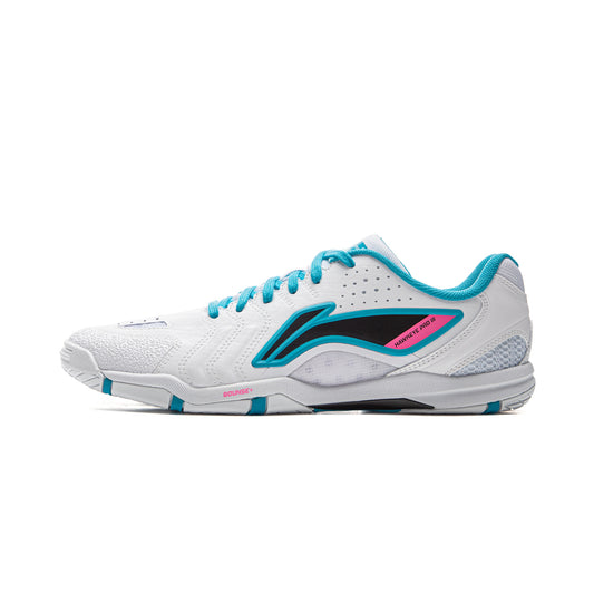 Tischtennis Schuh Hawk Eye 3.0 Pro - weiß/hell-blau - APPV005-2