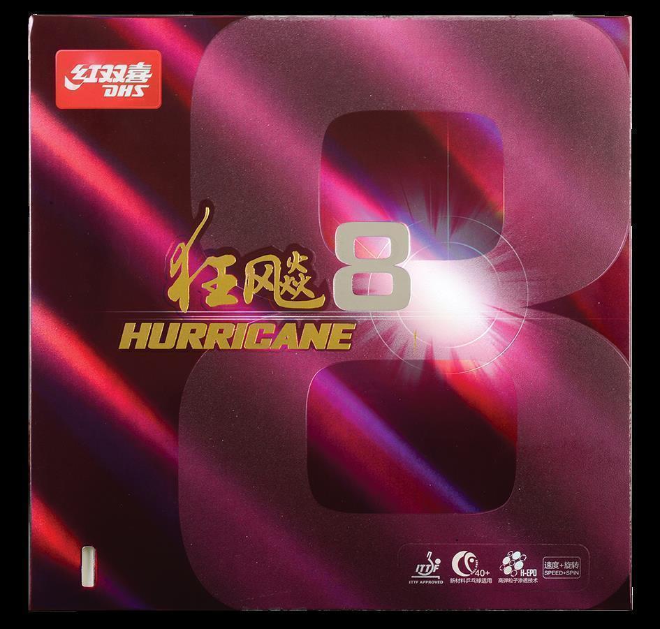 DHS Hurricane 8 Mid 40 Rubber Red - DXDJ961-4