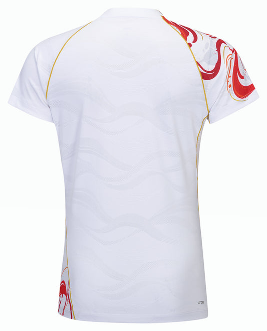 Damen Sportshirt "China Youth Team" Koi - weiß - AAYU230-2