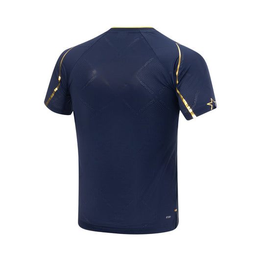 Tabletennis Men National-Team Competition-Shirt "Asian Games" - blue - AAYT099-1 S = XS EU