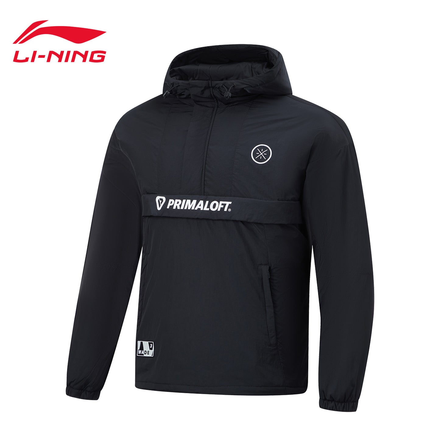 Unisex Jacke mit Kapuze Wade x Primaloft - schwarz - AJMT103-1