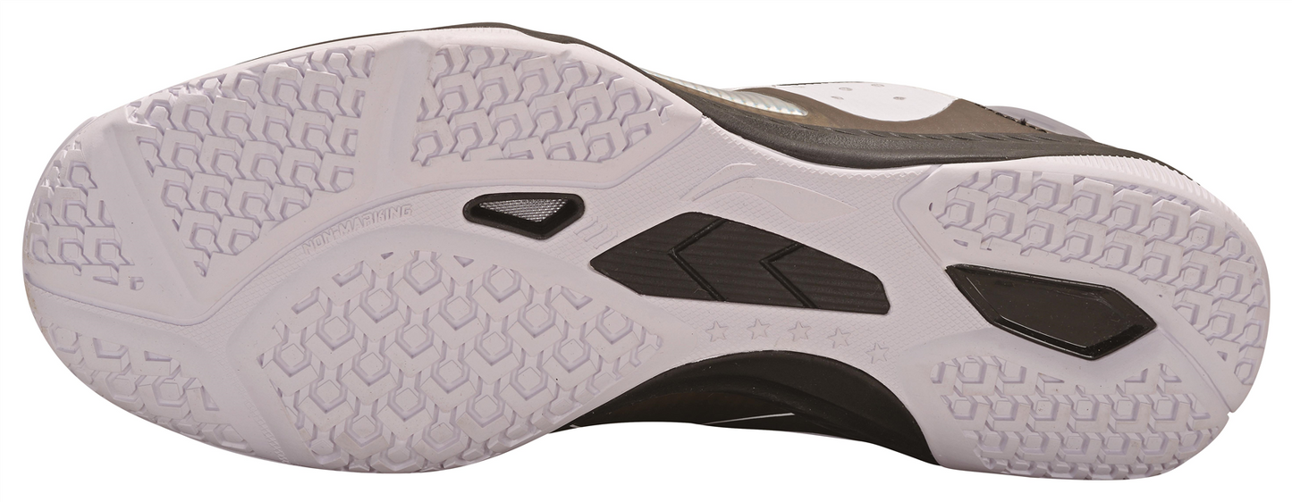 Professional Men Table Tennis Shoe Mountains - White-Black - APPR017-3