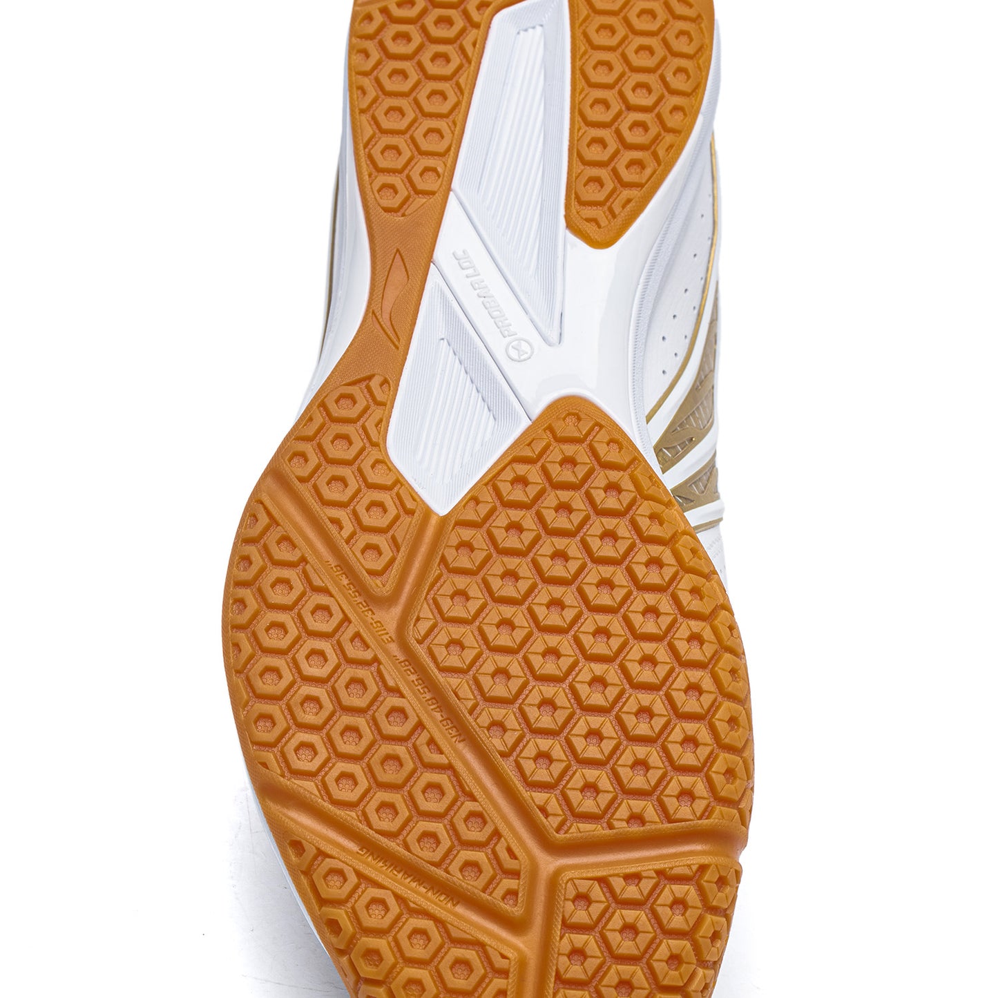 Tabletennis Shoe Hawk Eye 3.0 - white/gold - APPV003-4