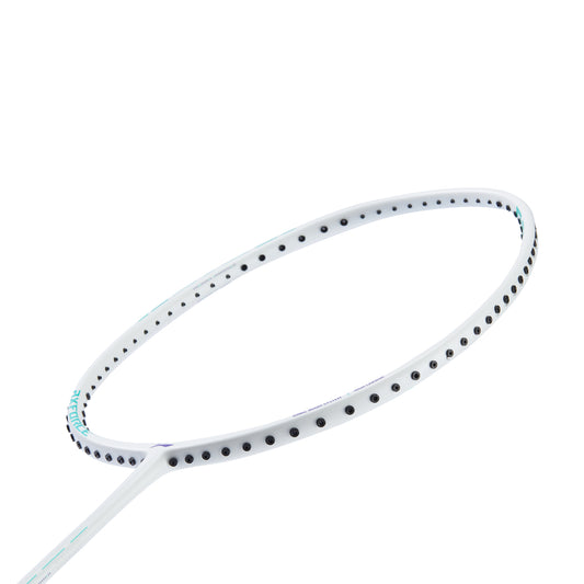 Badmintonschläger AXFORCE 10 (5U) weiß bespannt - AYPU105-50