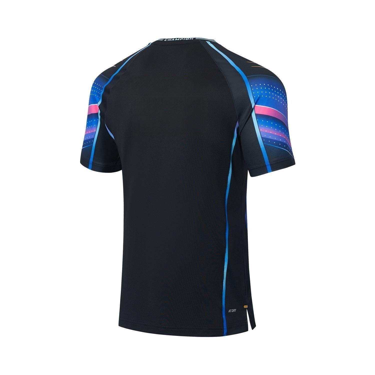 Table Tennis Men's National Team Competition Jersey Cyber ​​- black - AAYT029-1