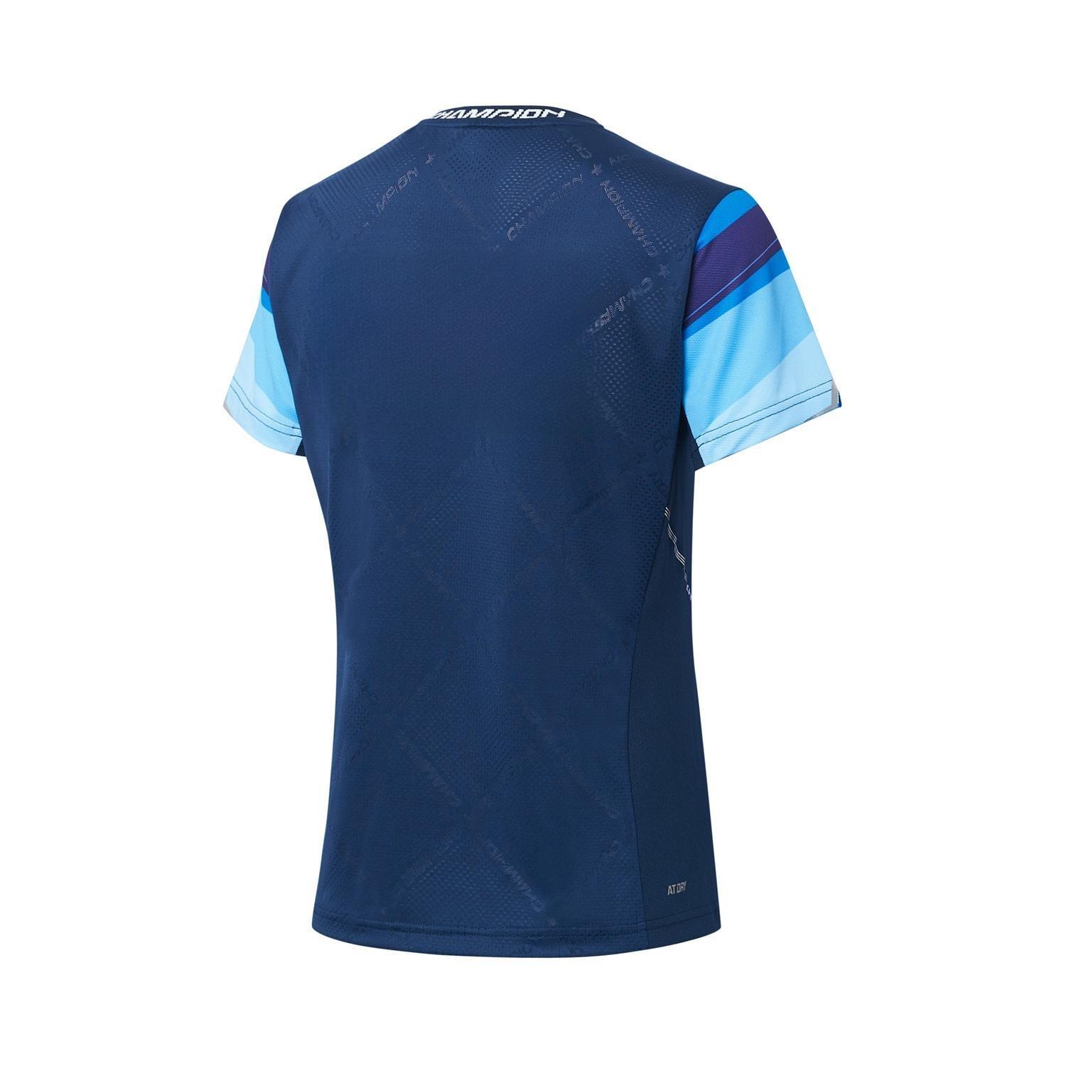 Table Tennis Women's China National Team Competition Jersey "Champion" - light blue - AAYT028-2