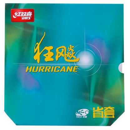 DHS NEO Hurricane 3 Provincial Edition 2,1mm 40 schwarz (Orange Sponge) Belag DXDG853-5