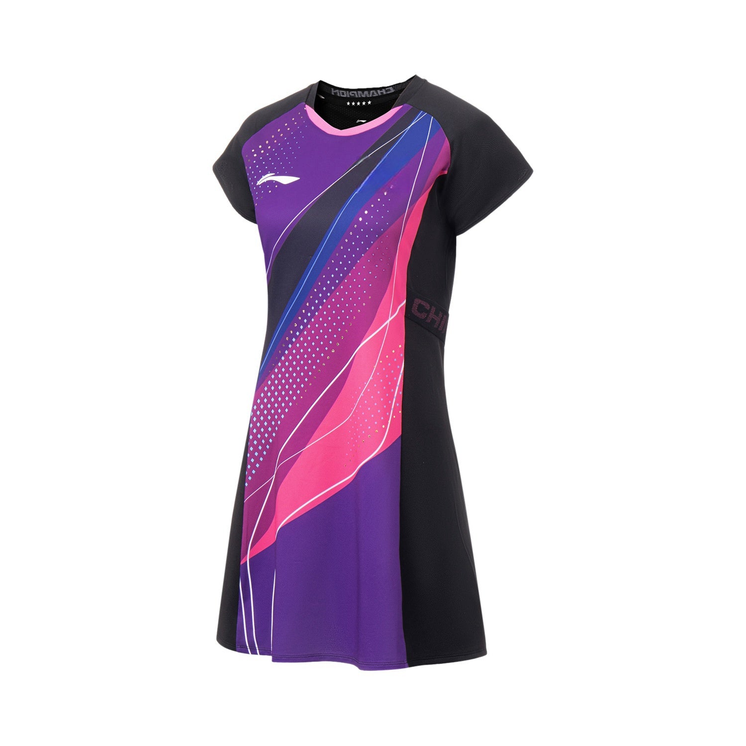 Women's table tennis dress "Champion" purple limited - ASKT080-1