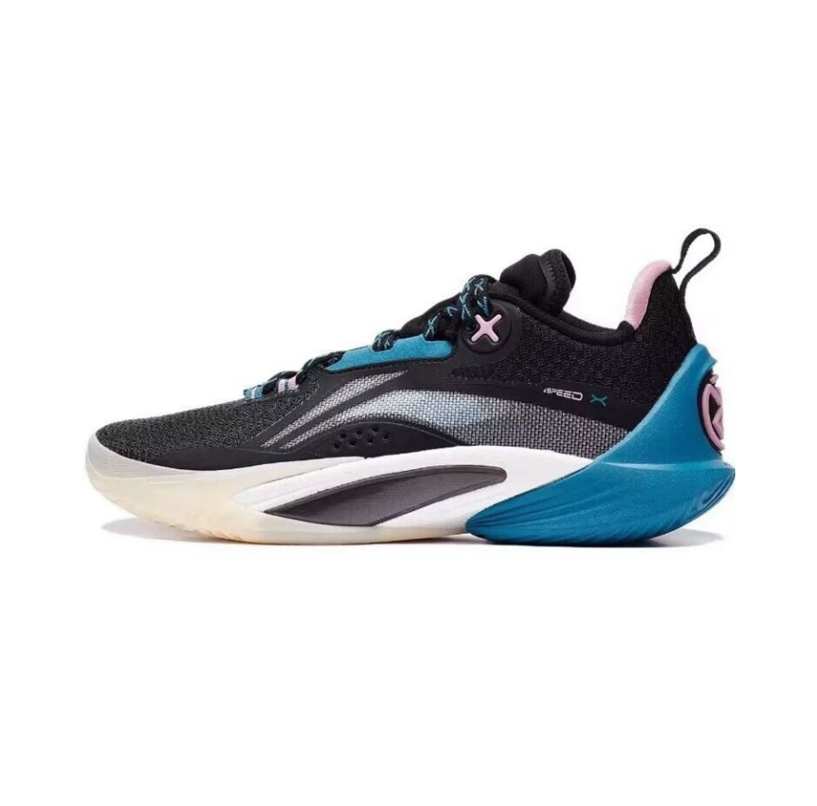 Men's basketball shoe "Speed ​​X" Premium - black - ABAT085-3