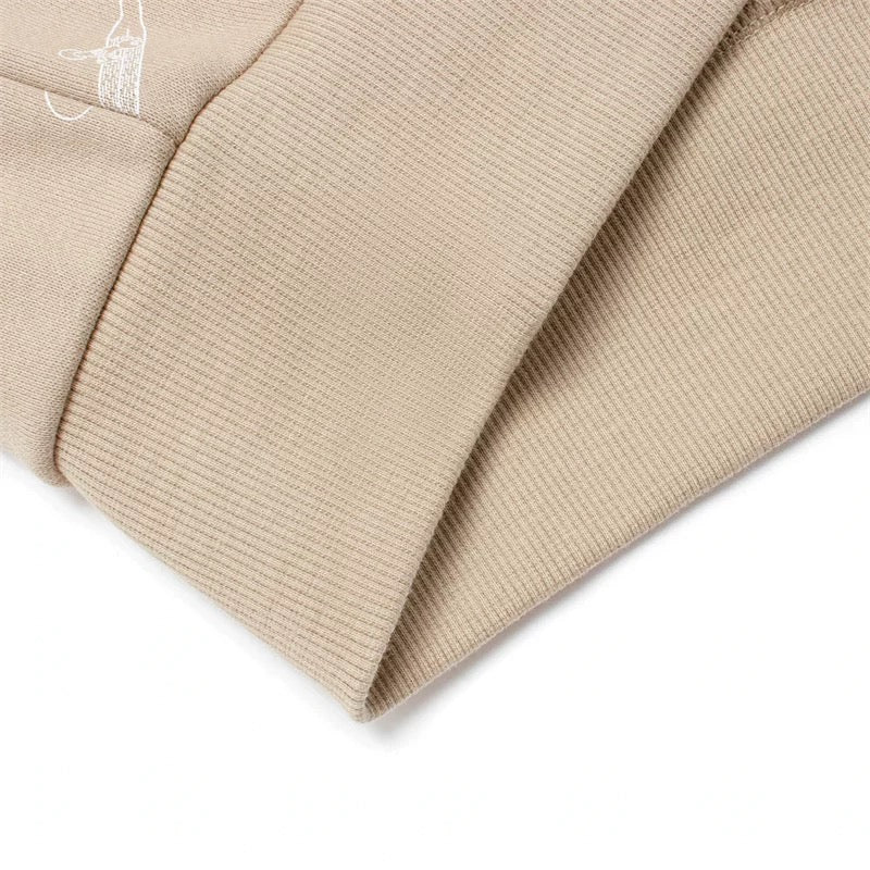 Unisex Skateboard Casual Hoody "Boards" beige - AWDT955-3