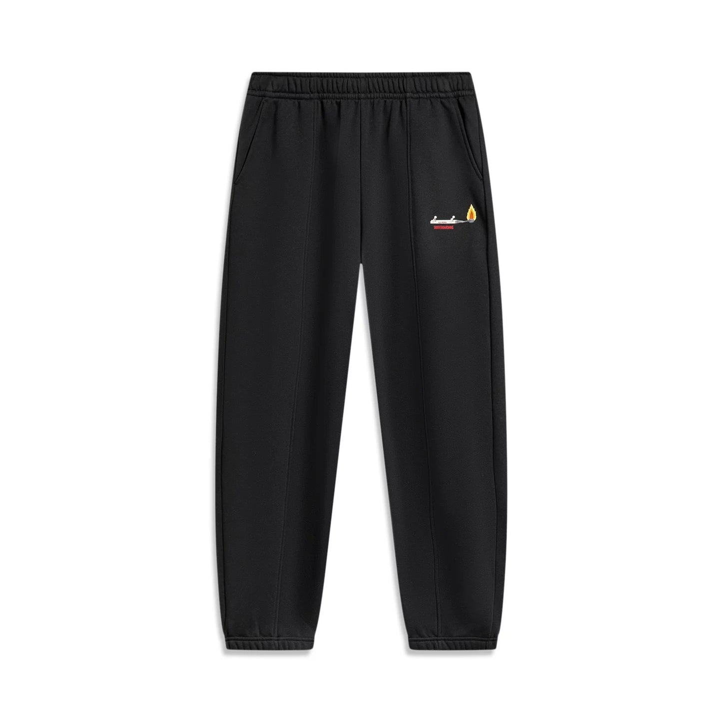 Unisex Trainingshose Pants "Skateboarding Match" black - AKLT949-1