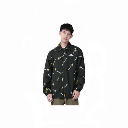 Unisex Skateboard Casual Windbreaker "Skateboards" LTD schwarz - AFDT699-2