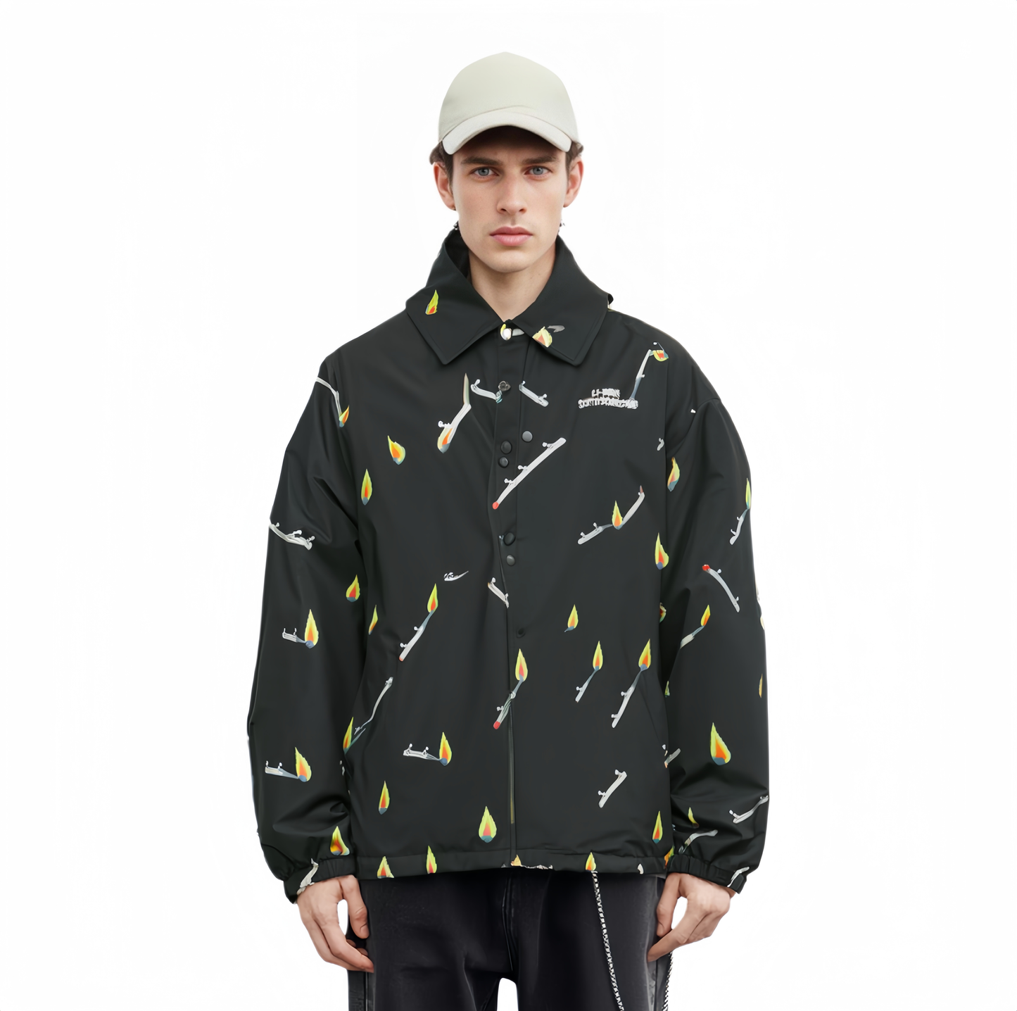 Unisex Skateboard Casual Windbreaker "Skateboards" LTD schwarz - AFDT699-2