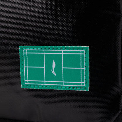 Shoe bag half round green - ABLS029-3