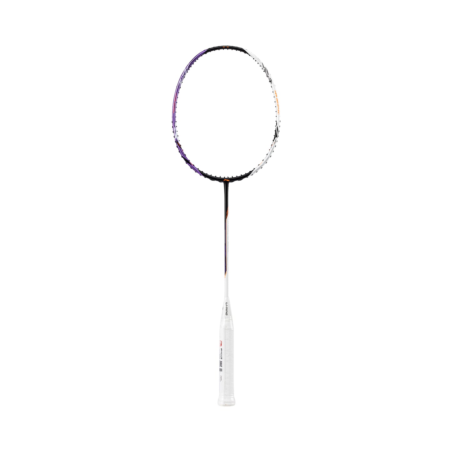 Badmintonschläger HalberTec 1000 (5U) schwarz/lila - unbespannt  - AYPV021-5