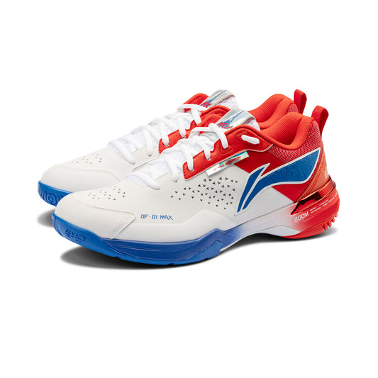 Unisex Badmintonschuh "Blade Max City Edition" weiß-rot-blau - AYAU005-1