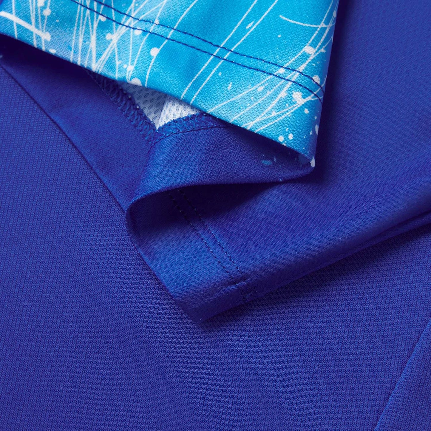 Tischtennis Unisex Star Flow Wettkampftrikot 2025 blau  AAYV069-2