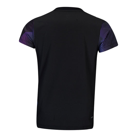 Tischtennis Kinder National-Team 2026 Wettkampftrikot - schwarz - AAYW092-1