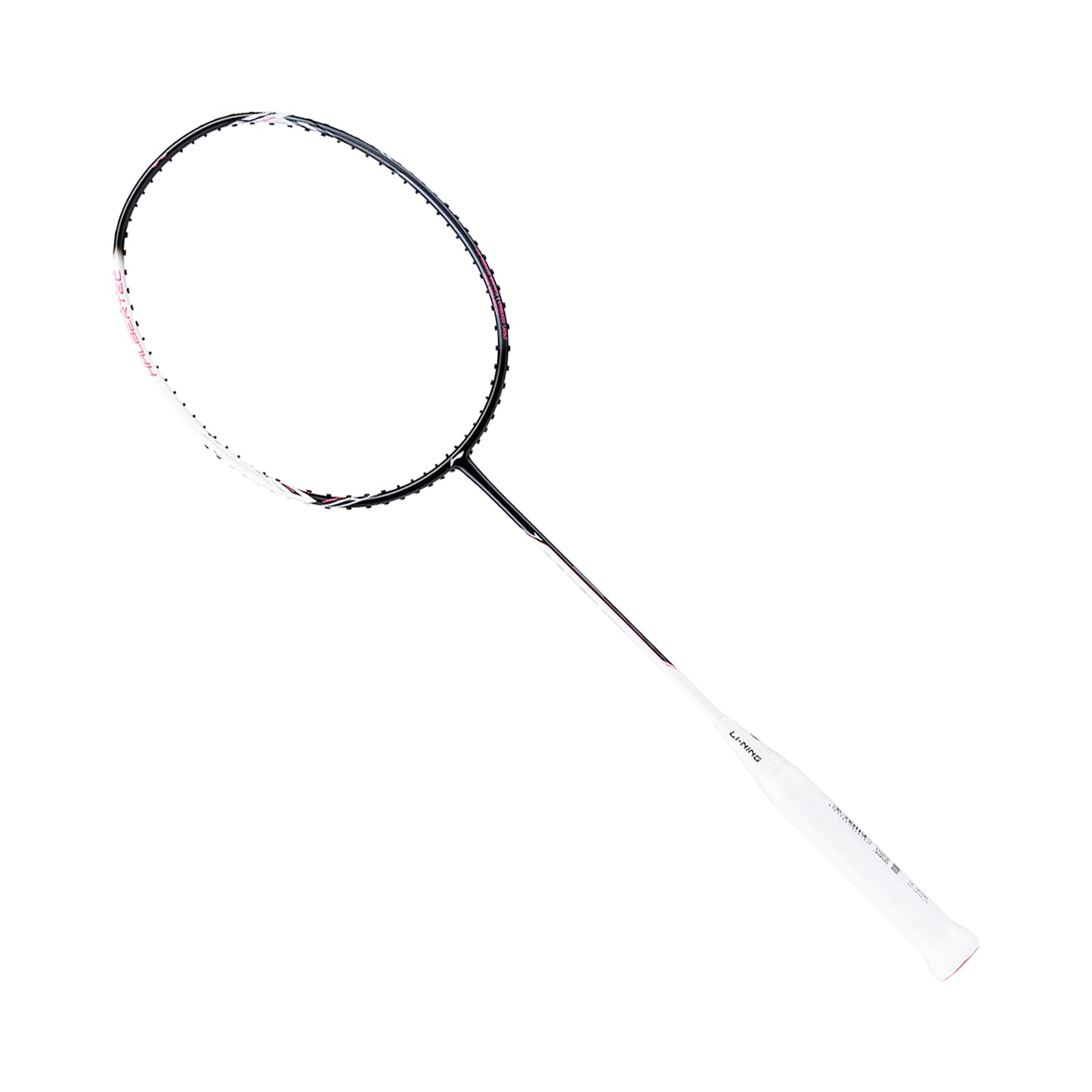 Badmintonracket HalberTec 2000 (4U) white/black - strung  - AYPT377-40