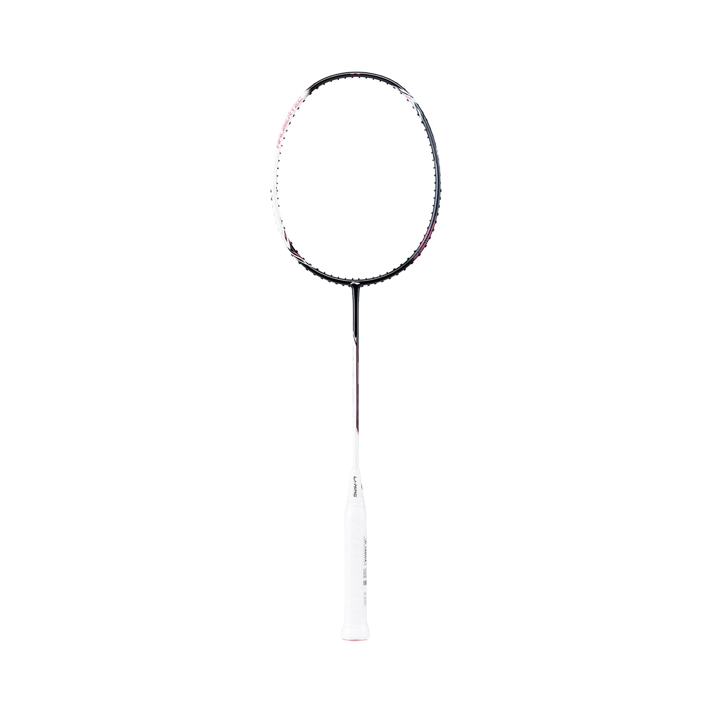 Badmintonracket HalberTec 2000 (4U) white/black - strung  - AYPT377-40