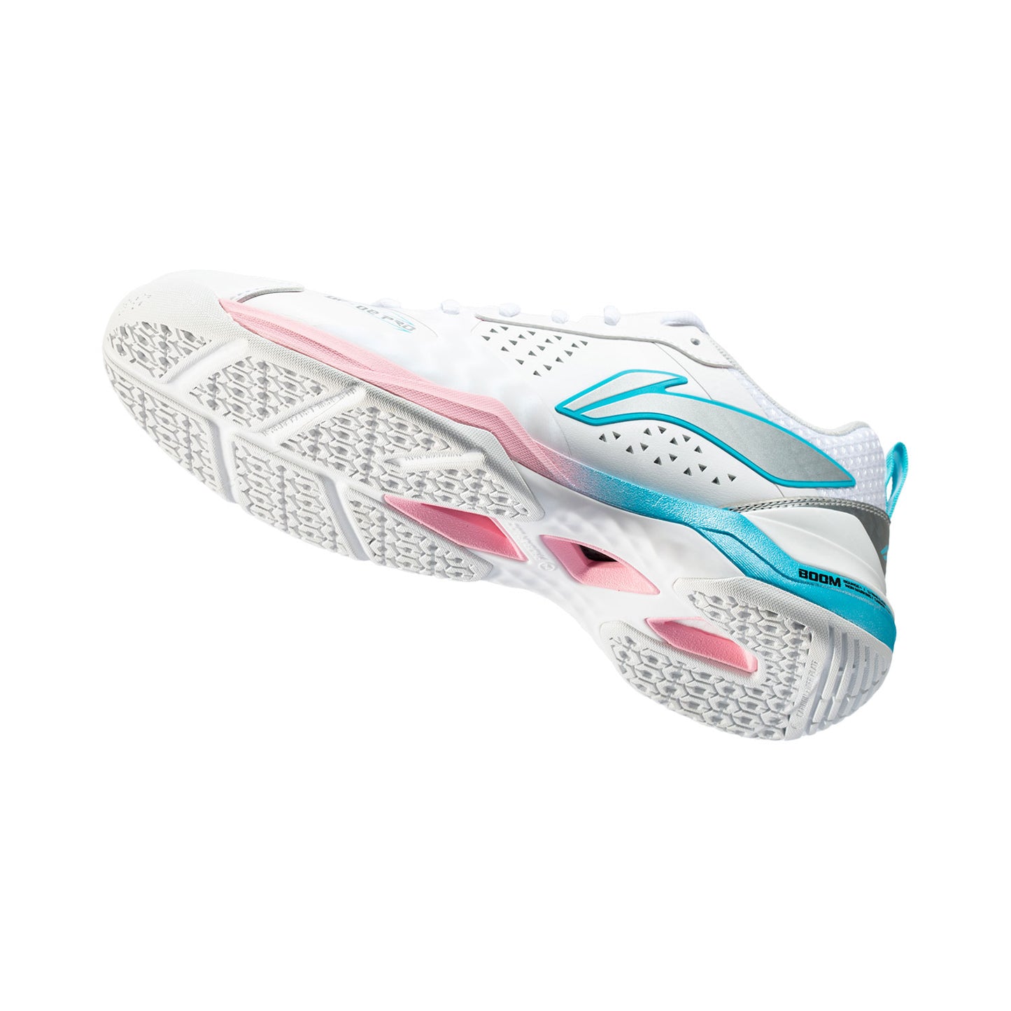 Unisex Badmintonshoe ''Blade II Pro'' - white/pink/lightblue - AYZV001-2