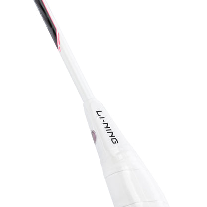 Badmintonracket HalberTec 2000 (4U) white/black - strung  - AYPT377-40