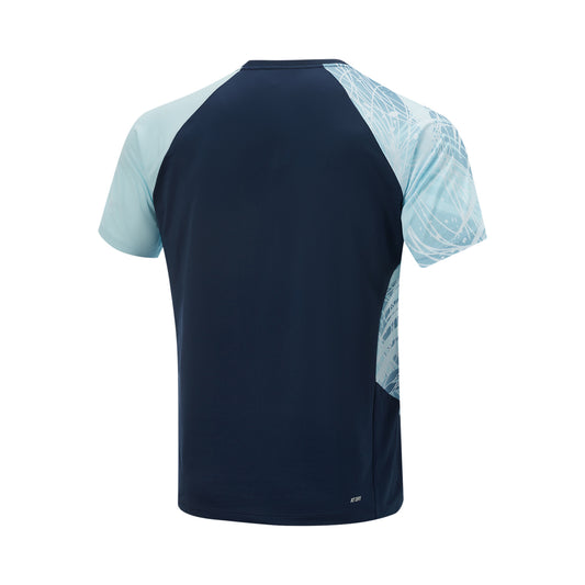 Tischtennis Unisex Smash Wettkampftrikot 2025 dunkelblau - AAYV067-1