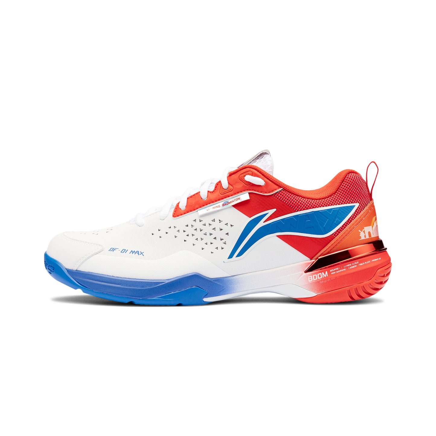 Unisex Badmintonschoe "Blade Max City Edition" white-red-blue - AYAU005-1