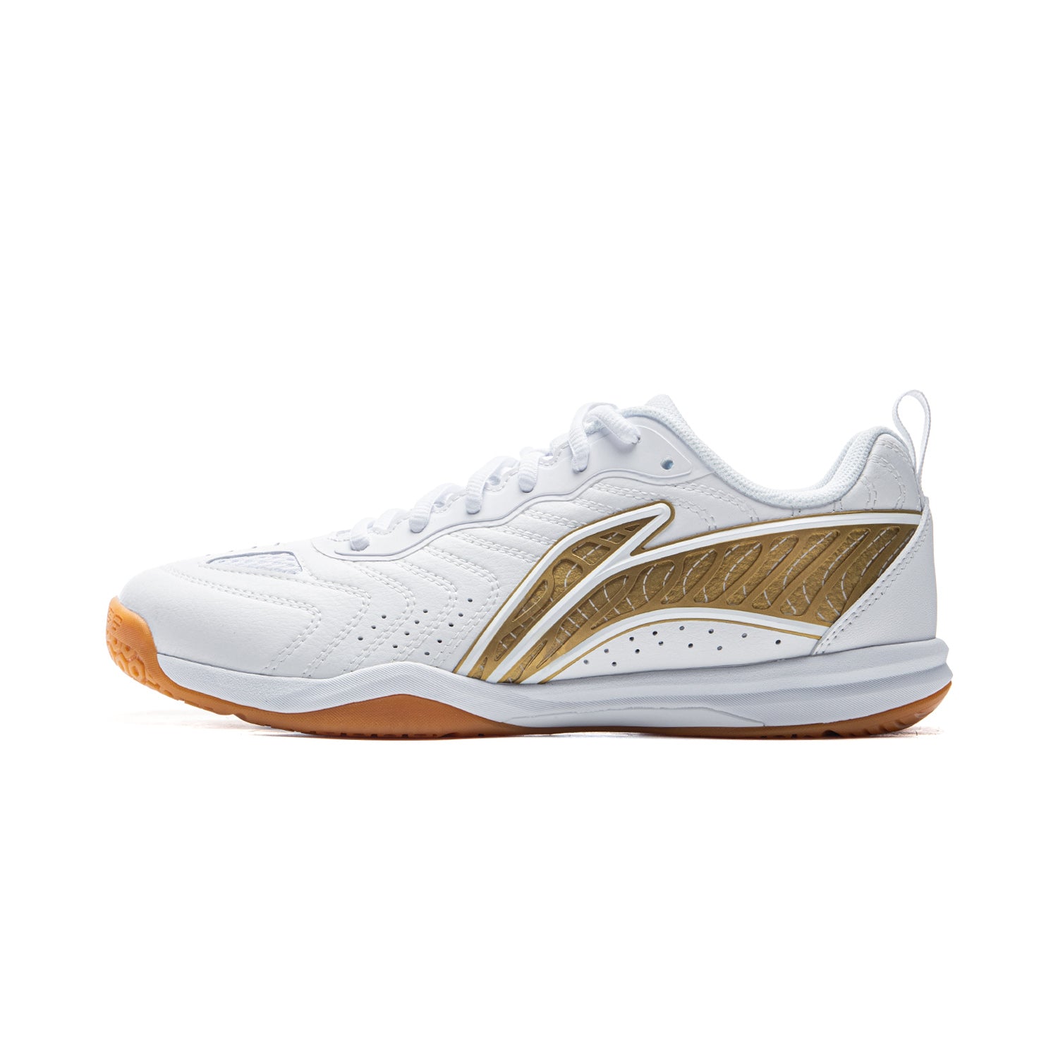 Tischtennis Schuh Hawk Eye 3.0  - weiß/gold - APPV003-4