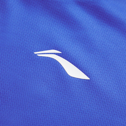 Tischtennis Kinder Set (Shirt und Short) Power Line blau/schwarz - AATU048-1