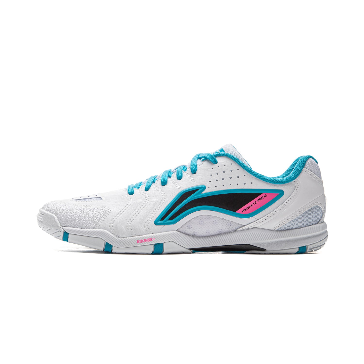 Tischtennis Schuh Hawk Eye 3.0 Pro - weiß/hell-blau - APPV005-2