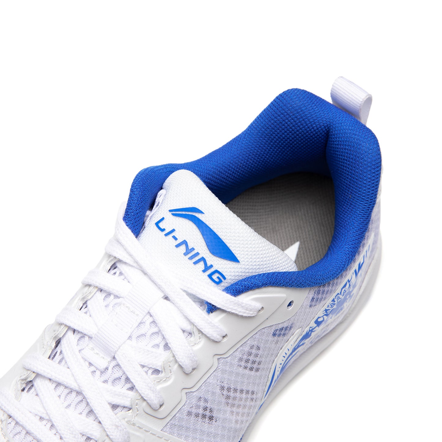 Tischtennis Schuh Hawk Eye 2.0 Pro - ''Keramik'' Limited Edition weiß/hellblau - APPU023-9