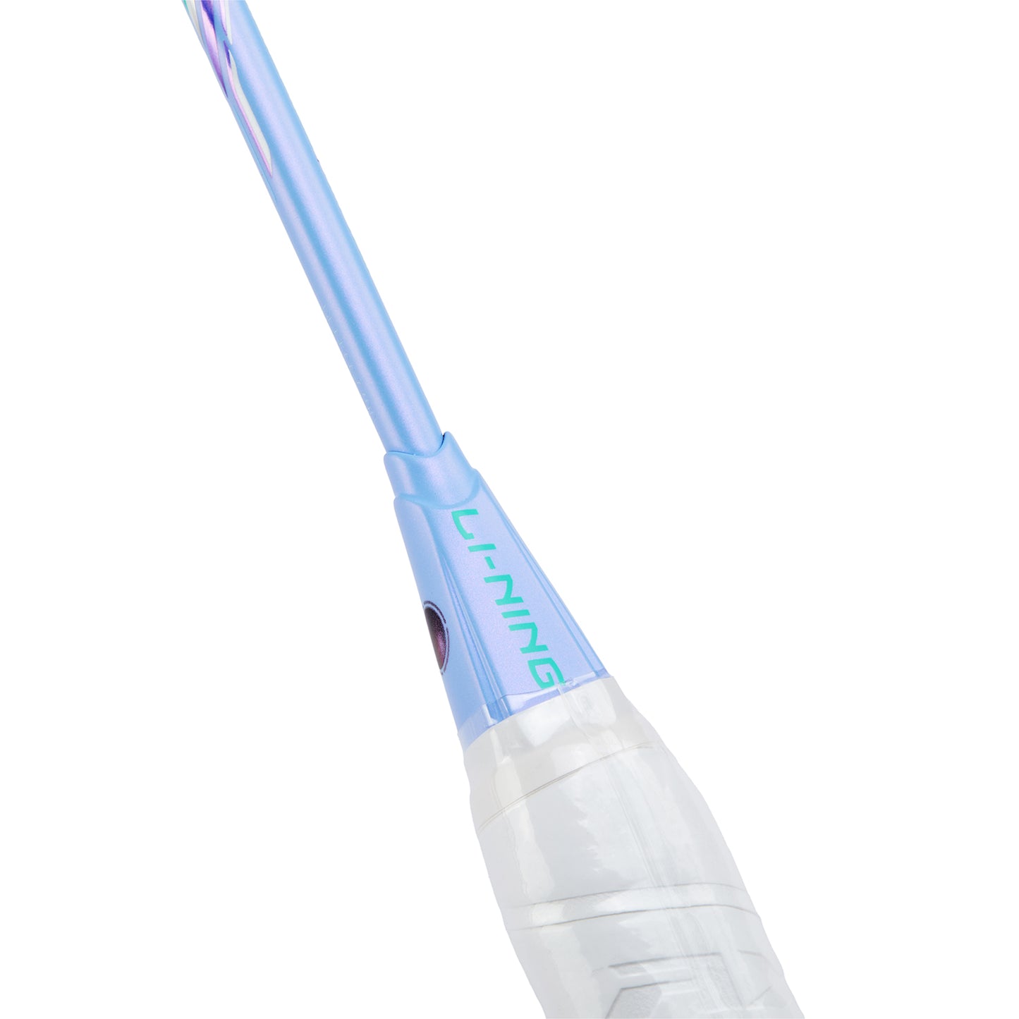 Badmintonschläger AXFORCE 80 (5U) weiß unbespannt - AYPV035-5