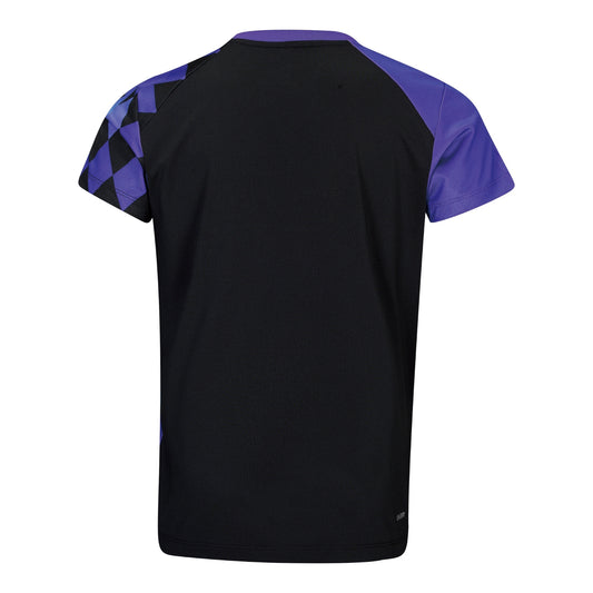 Tischtennis Kinder WM 2026 Wettkampftrikot - schwarz - AAYW094-1