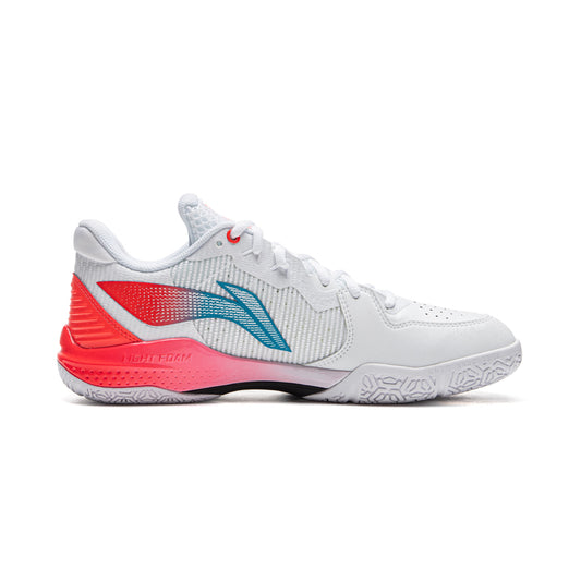 Unisex Badmintonschuh Donner 2 - weiß/rot - AYZU015-2