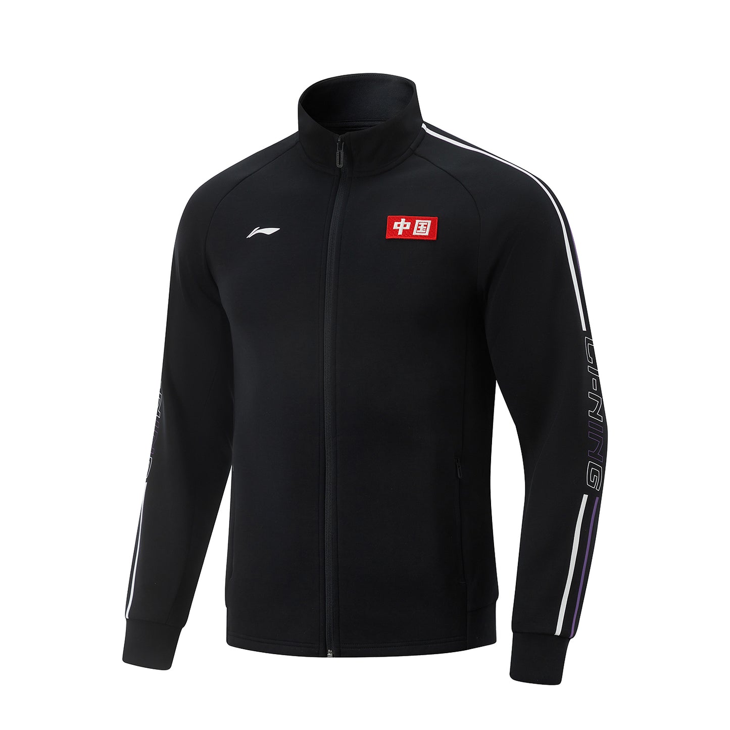 Herren China Logo Power Trainingsjacke 2025 schwarz - AWDV275-1