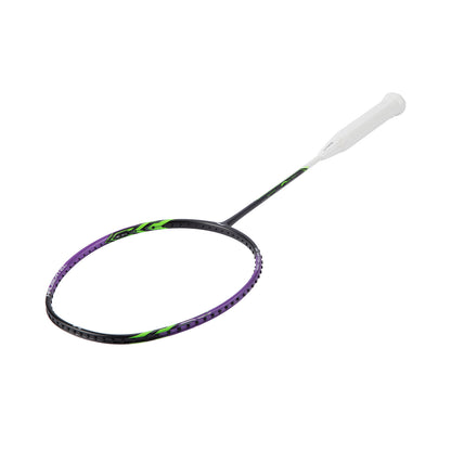 Badmintonschläger HalberTec 1000 (5U) schwarz/lila - bespannt  - AYPV021-50