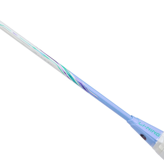 Badmintonracket AXFORCE 80 (4U) white unstrung - AYPV035-4