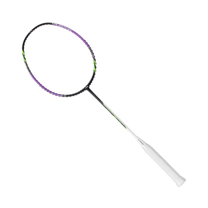 Badmintonschläger HalberTec 1000 (5U) schwarz/lila - bespannt  - AYPV021-50