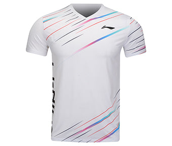 Herren Team-Sportshirt "Dynamic" weiß - AAYV027-2