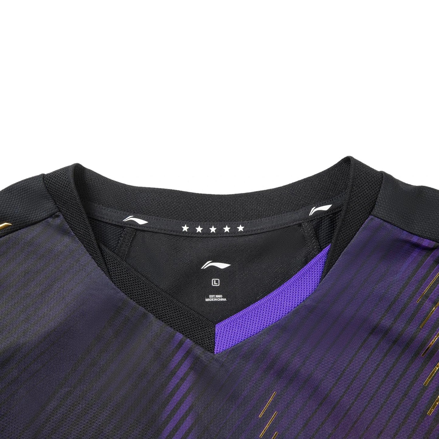 Tabletennis China National-Team Competitonshirt 2026 black - AAYW137-1