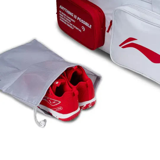 Badminton Square Bag "Motivation" weiß - ABLU069-2