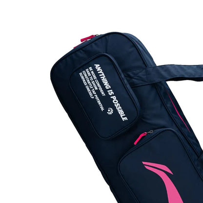 Badminton Square Bag "Motivation" blau - ABLU069-4