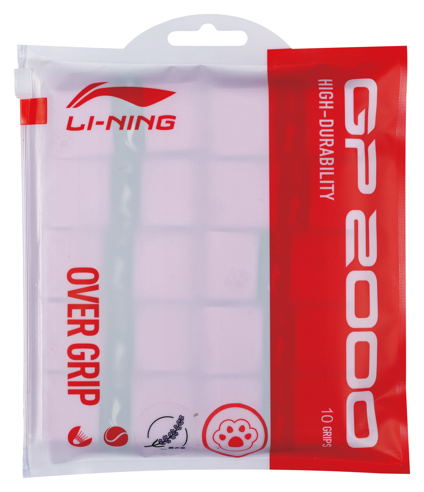 Overgrip GP2000 New 10er Set - Paws - verschiedene Farben - ASJV003