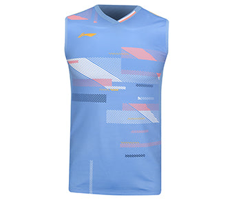 Herren Sport-Tank "International Players" Fighter - blau - AVSV021-4