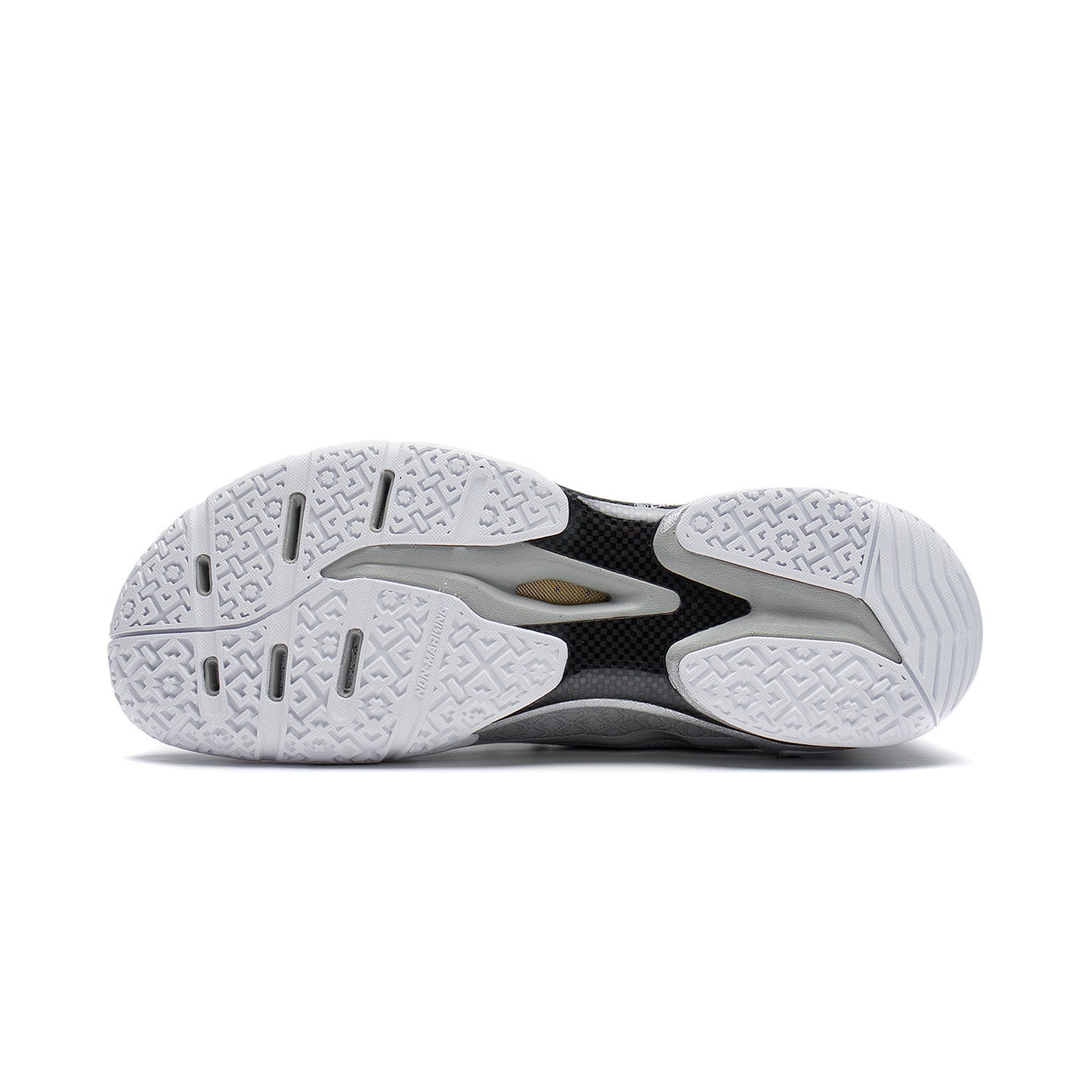 Unisex Badmintonschuh "Blast Pro" silber - AYAS012-3