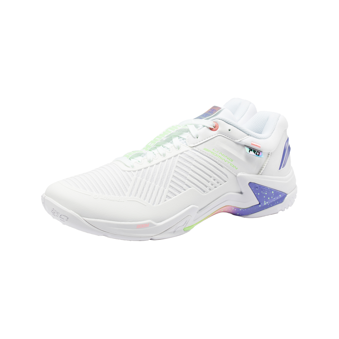 Unisex Badmintonschuh Donner Pro weiß - AYAT009-1