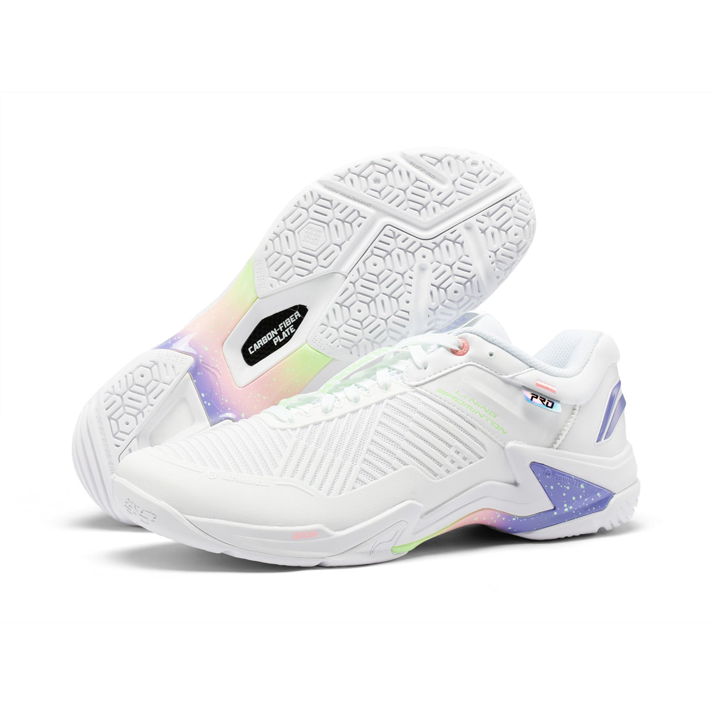 Unisex Badmintonschuh Donner Pro weiß - AYAT009-1