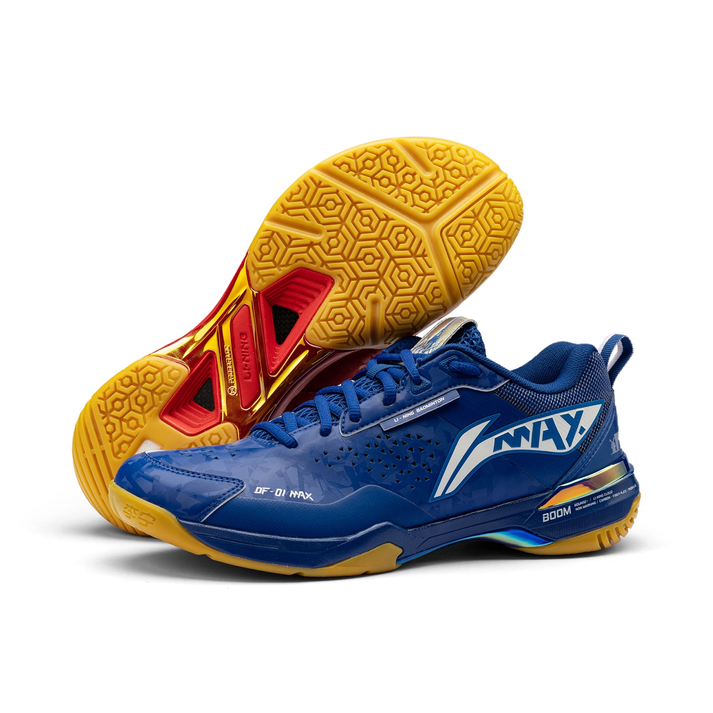 Unisex Badmintonschuh "Blade Max City Edition" rot & blau - AYAU005-2
